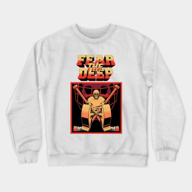 FEAR THE DEEP Crewneck Sweatshirt by BURN444